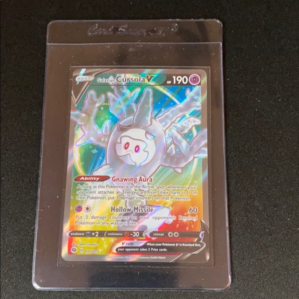 Galarian Cursola V Full Art 071/073